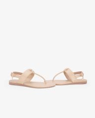 Sandal Đế Xẹp Hạnh Dung Kẹp Hoa Đính Đá HD02267AB