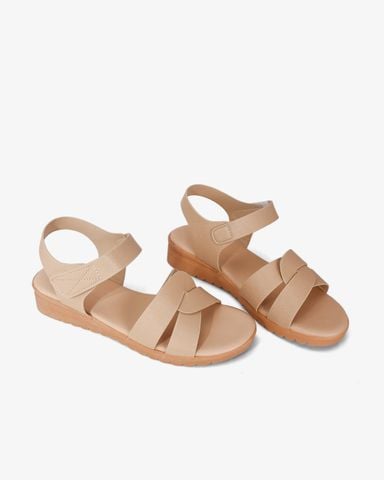 Sandal Xẹp Hạnh Dung Quai Đan Chéo HD0319AC
