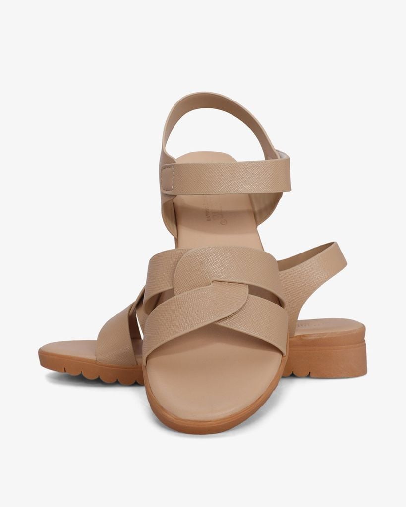 Sandal Xẹp Hạnh Dung Quai Đan Chéo HD0319AC