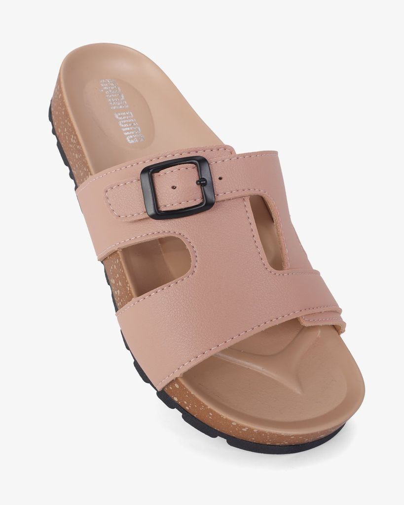 Dép Xẹp Hạnh Dung Quai Ôm Khóa Nịt HD0322AC