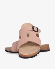 Dép Xẹp Hạnh Dung Quai Ôm Khóa Nịt HD0322AC