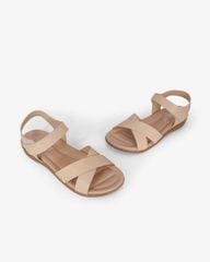 Sandal Xuồng Quai Đắp Chéo Trơn HD0324AC