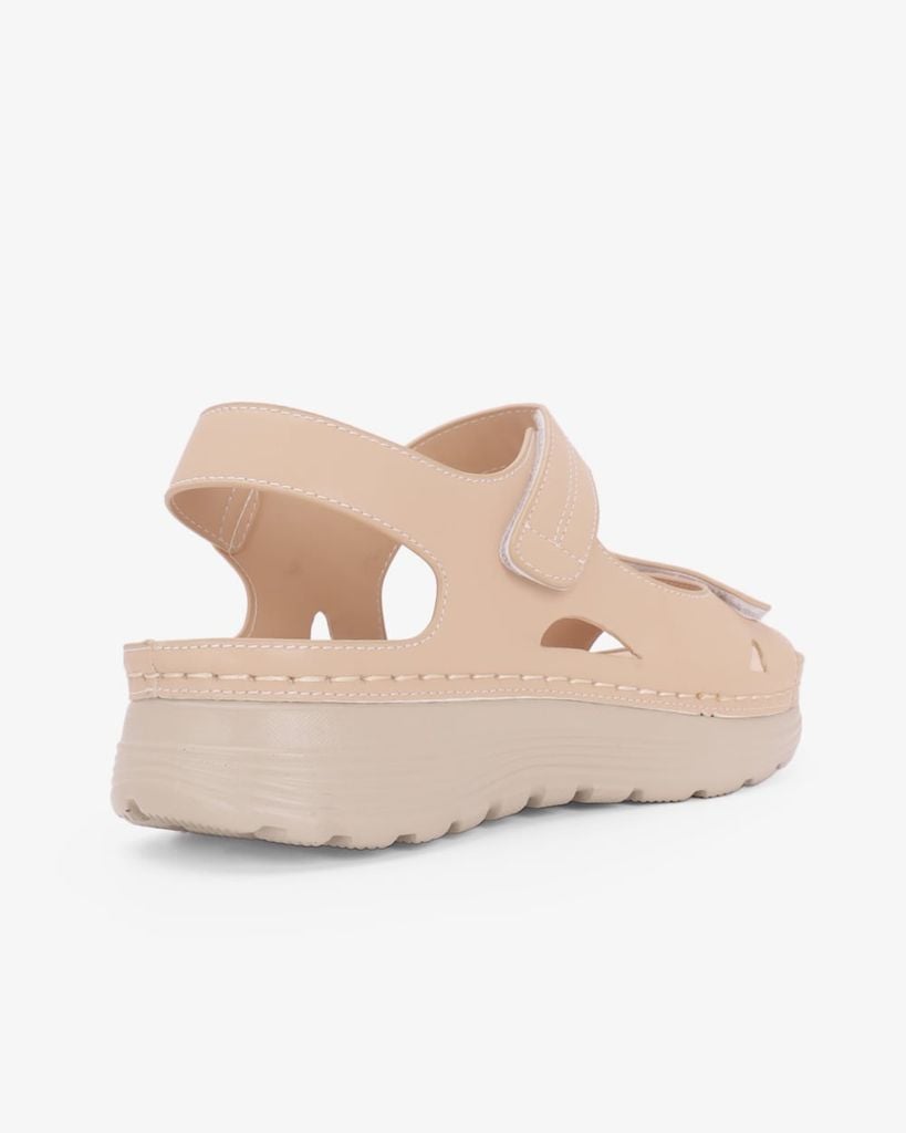 Sandal Đế Xuồng Hạnh Dung Quai Dán Đôi HD0334AC