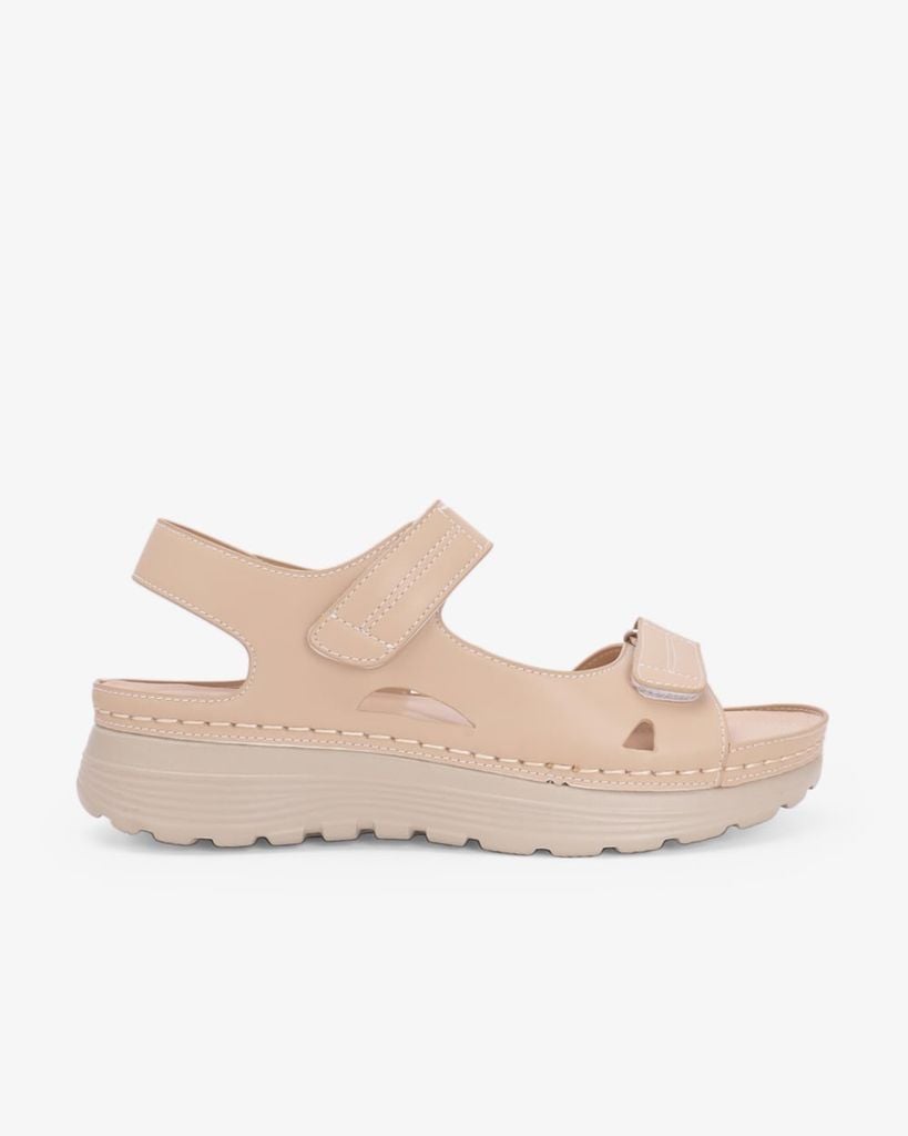 Sandal Đế Xuồng Hạnh Dung Quai Dán Đôi HD0334AC