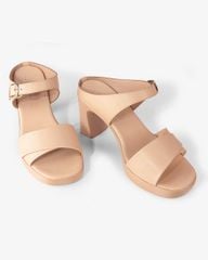 Dép Cao Gót Hạnh Dung Quai Nhị Khóa Nịt HD041007AD