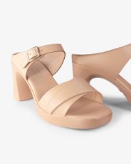 Dép Cao Gót Hạnh Dung Quai Nhị Khóa Nịt HD041007AD