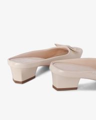 Dép Bít Mũi Hạnh Dung Mũi Vuông Khóa Nơ HD041059AD