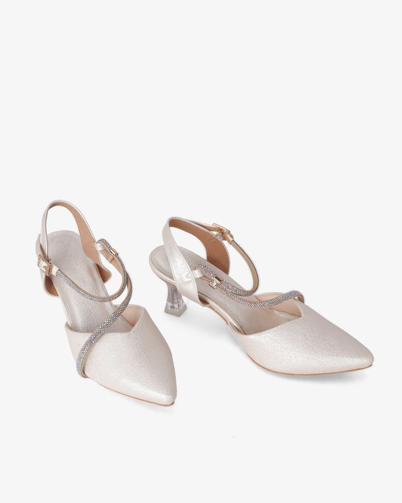 Giày Sandal Hạnh Dung Bít Mũi Xoàn Quấn HD041063AD