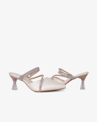 Giày Sandal Hạnh Dung Quai Đôi Bản Mảnh Đính Đá HD041065AD