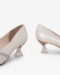 Giày Cao Gót Hạnh Dung Vân Đá Dây Xoàn HD041068AD