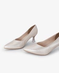 Giày Cao Gót Hạnh Dung Vân Đá Mũi Nhọn HD041069AD