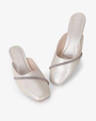 Dép Bít Mũi Hạnh Dung Khóa Xoàn Quấn HD041070AD