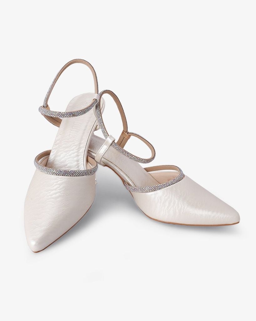 Giày Sandal Hạnh Dung Quai Dây Đính Đá HD041071AD