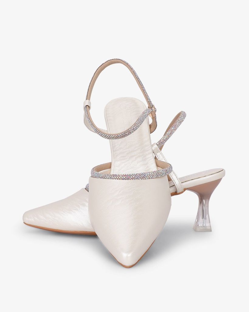 Giày Sandal Hạnh Dung Quai Dây Đính Đá HD041071AD