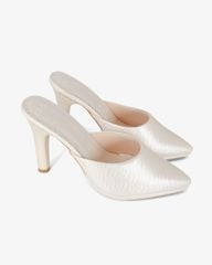 Dép Bít Mũi Hạnh Dung Quai Trơn Mũi Nhọn HD041077AD