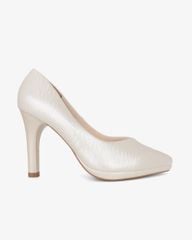 Giày Cao Gót Hạnh Dung Vân Đá Mũi Nhọn Cổ Tim HD041078AD