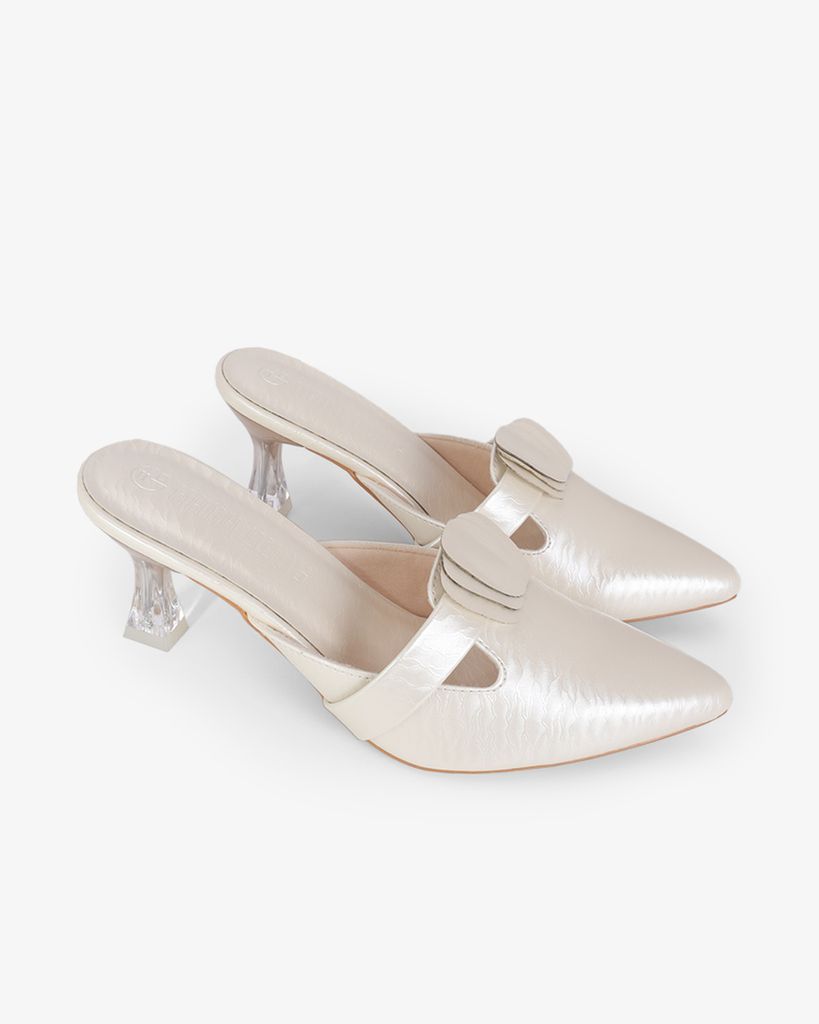 Dép Bít Mũi Hạnh Dung Dây Luồng Xếp HD041083AD