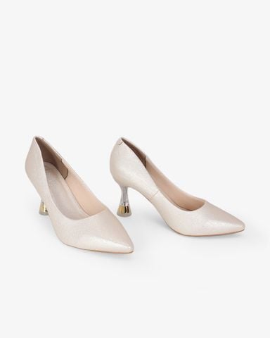 Giày Cao Gót Hạnh Dung Vân Lụa HD041085AD