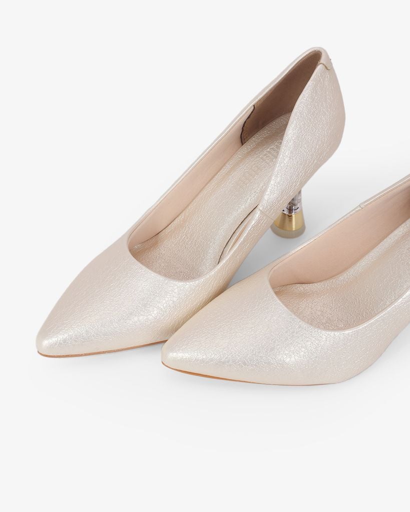 Giày Cao Gót Hạnh Dung Vân Lụa HD041085AD