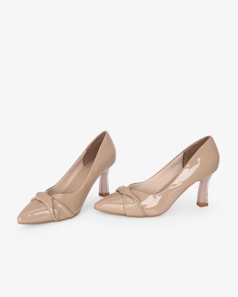 Giày Cao Gót Hạnh Dung Cổ Tim HD041086AD