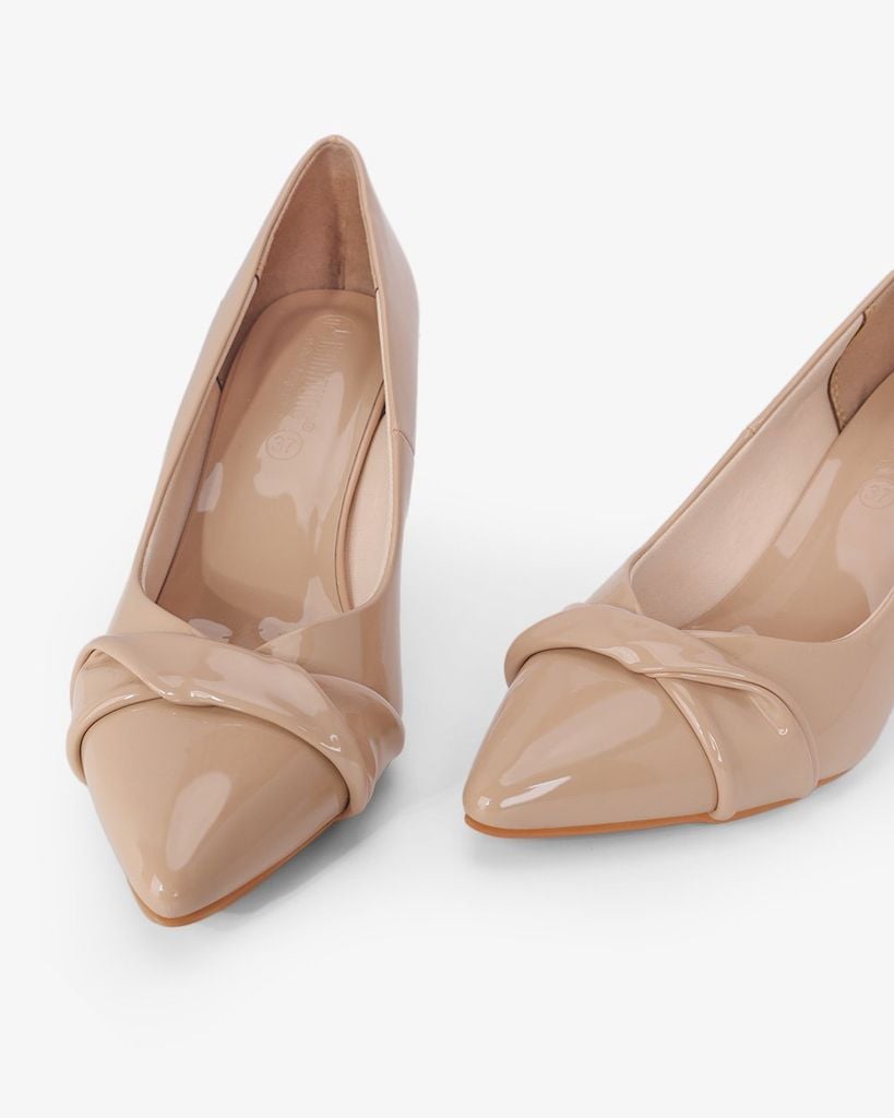 Giày Cao Gót Hạnh Dung Cổ Tim HD041086AD