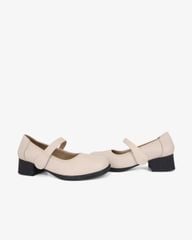 Giày Cao Gót Hạnh Dung Mũi Vuông Quai Dán HD041087AD