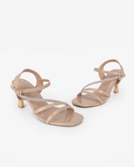 Sandal Cao Gót Hạnh Dung Dây Xoàn Xéo HD041097AD