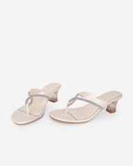 Dép Cao Gót Hạnh Dung Xỏ Ngón Xoàn Xoắn HD041099AD