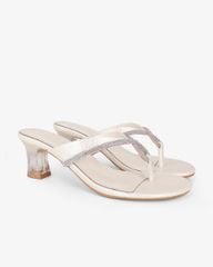 Dép Cao Gót Hạnh Dung Xỏ Ngón Xoàn Xoắn HD041099AD