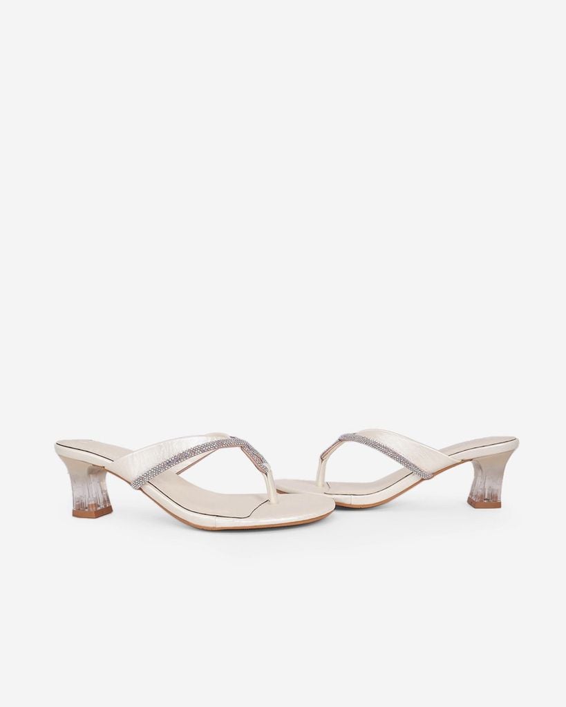 Dép Cao Gót Hạnh Dung Xỏ Ngón Xoàn Xoắn HD041099AD