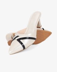 Dép Bít Mũi Hạnh Dung Quai Xoắn Hai Màu HD041101AD