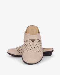 Dép Bít Mũi Hạnh Dung Đục Lỗ Quai Ngang HD041112AD