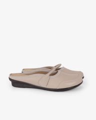 Dép Bít Mũi Hạnh Dung Chỉ Thêu Phối Quai Dán HD041113AD