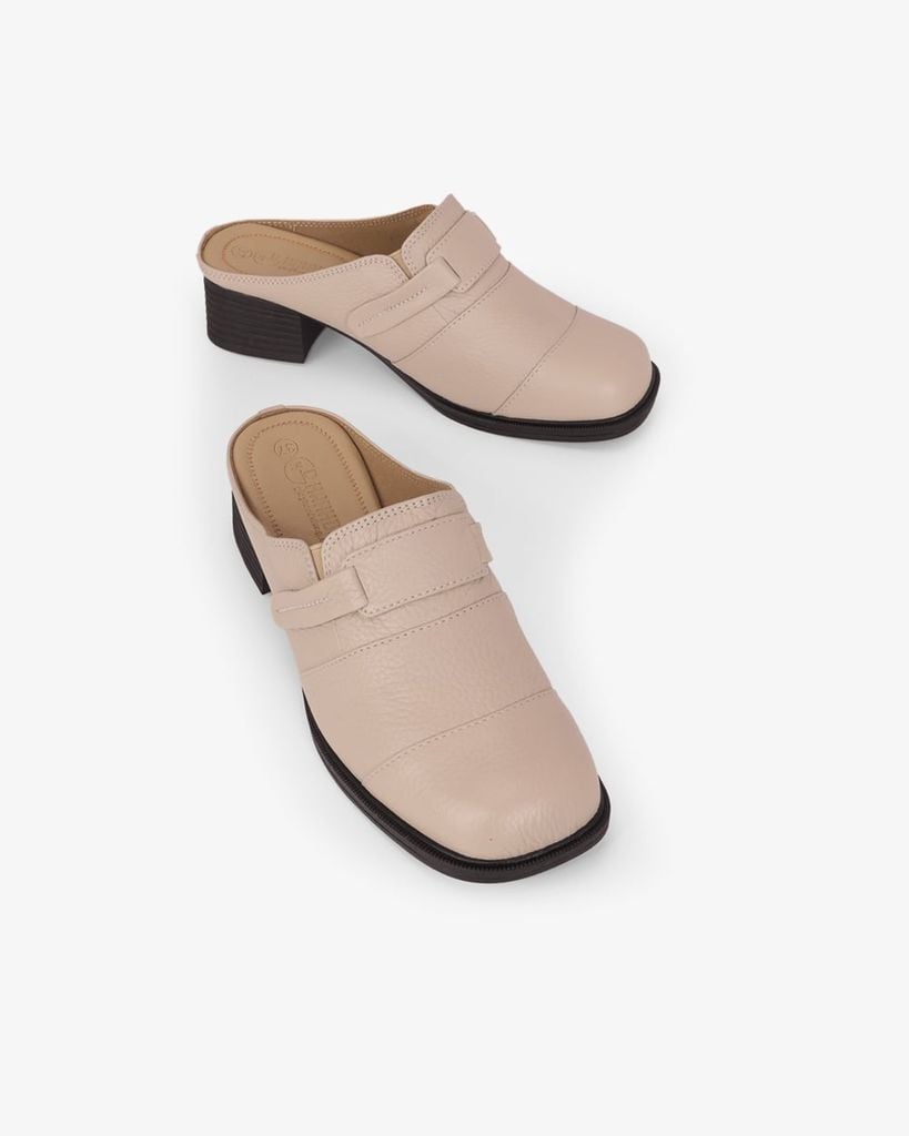 Dép Bít Mũi Hạnh Dung Yếm Vân May Ngang HD041114AD