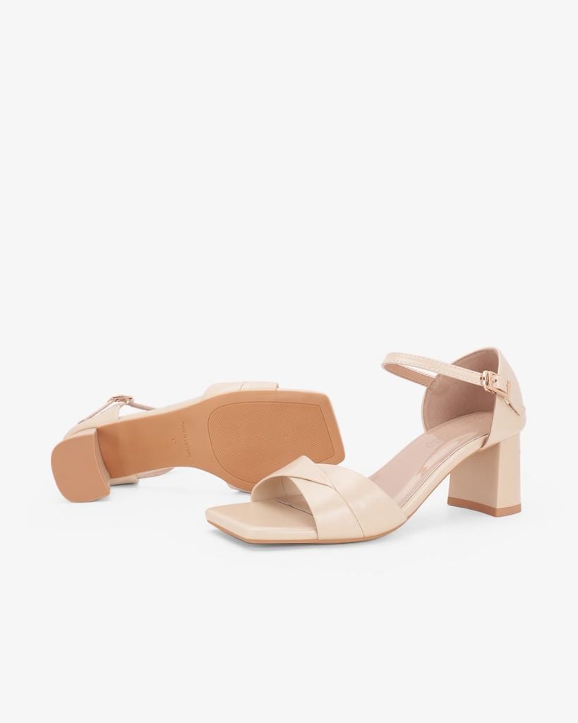 Sandal Cao Gót Hạnh Dung Quai Chéo HD041145AD