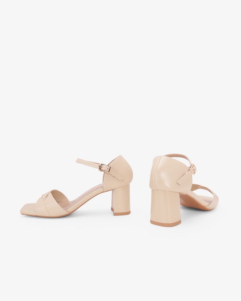 Sandal Cao Gót Hạnh Dung Quai Chéo HD041145AD