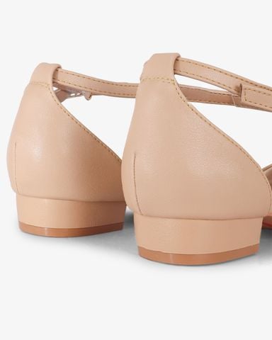 Giày Sandal Hạnh Dung Bít Mũi Nơ HD04949AD