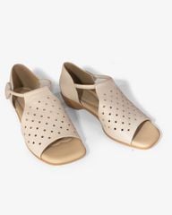 Sandal Cao Gót Hạnh Dung Bản Ngang Cắt Laser HD04960AD