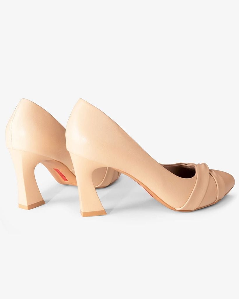 Giày Cao Gót Hạnh Dung Mũi Nhọn Thắt Nơ HD04972AD