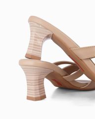 Dép Cao Gót Hạnh Dung Quai Nơ Hoa HD04987AD