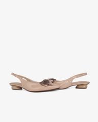 Giày Sandal Hạnh Dung Bít Mũi Khóa Nơ HD0655BA