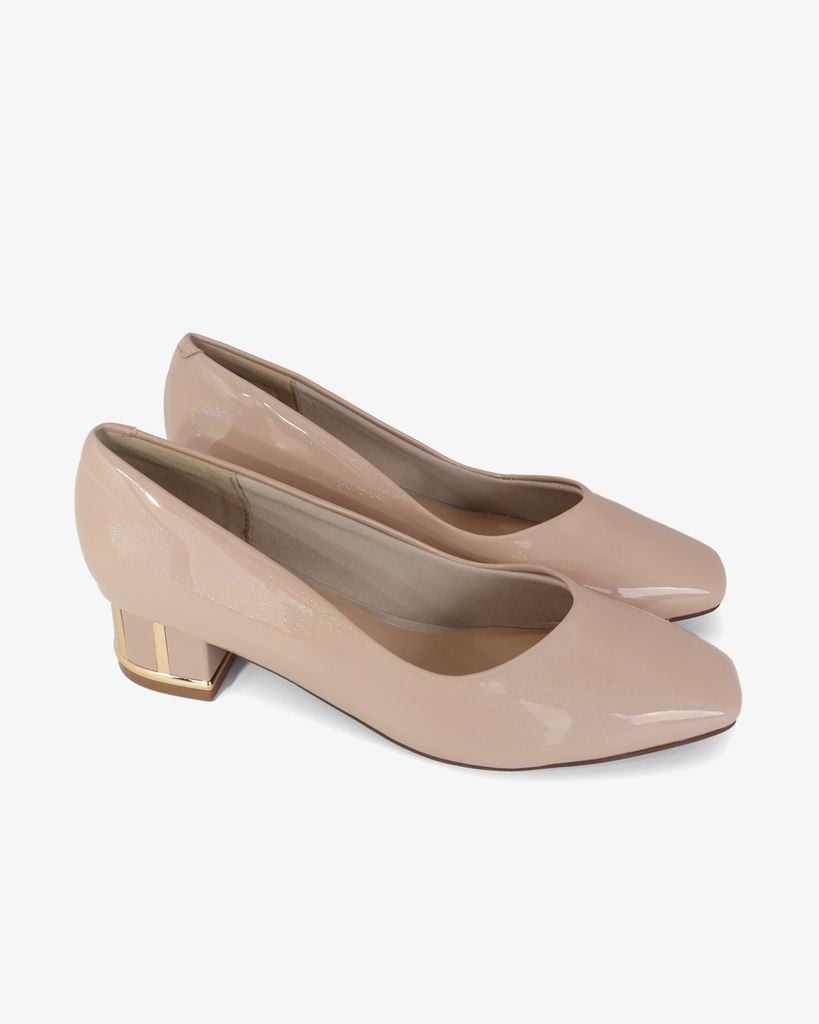 Giày Cao Gót Hạnh Dung Cổ Tim HD0656BA