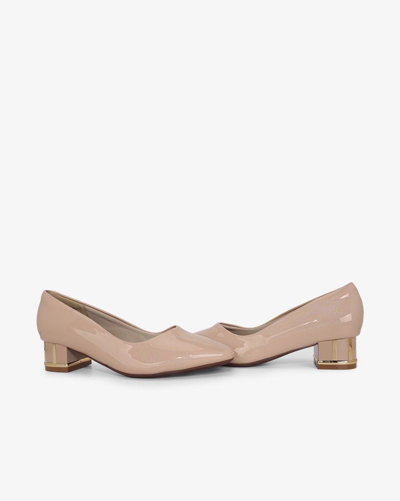 Giày Cao Gót Hạnh Dung Cổ Tim HD0656BA