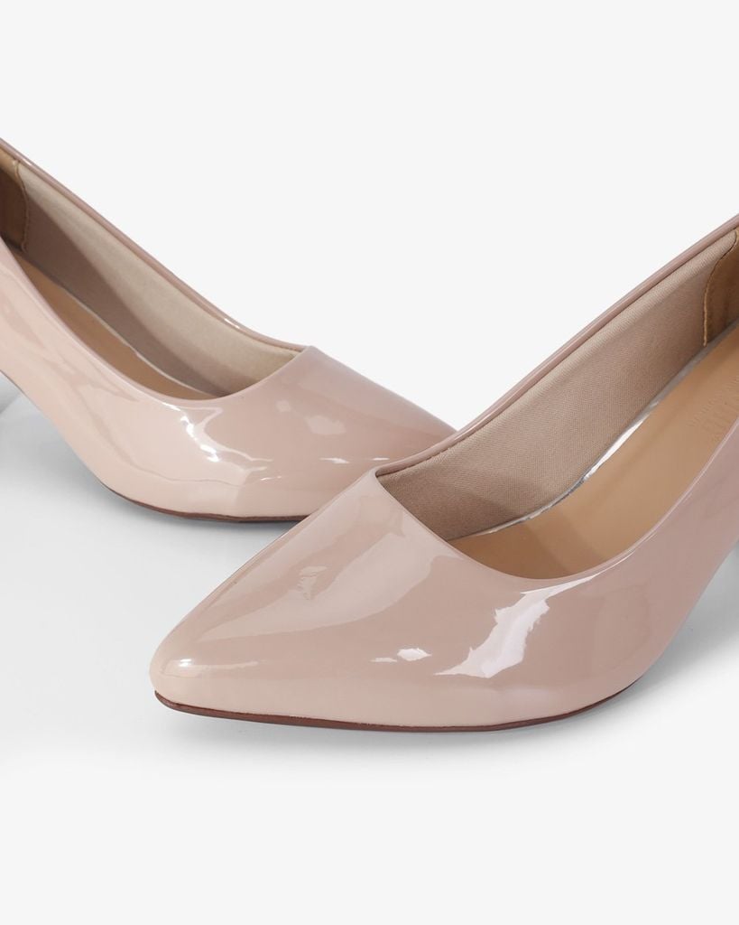 Giày Cao Gót Hạnh Dung Cổ Tròn Mũi Nhọn HD0657BA