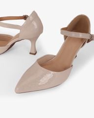 Giày Sandal Hạnh Dung Mũi Nhọn Trơn Ánh Vân HD0659BA