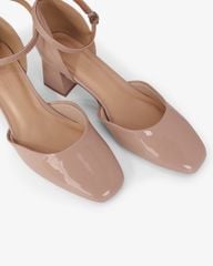 Giày Sandal Hạnh Dung Cao Gót Bít Mũi Vuông HD0661BA