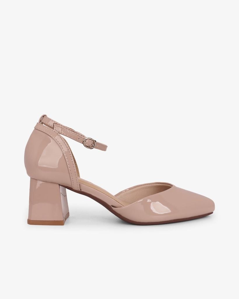 Giày Sandal Hạnh Dung Cao Gót Bít Mũi Vuông HD0661BA