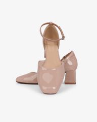 Giày Sandal Hạnh Dung Cao Gót Bít Mũi Vuông HD0661BA