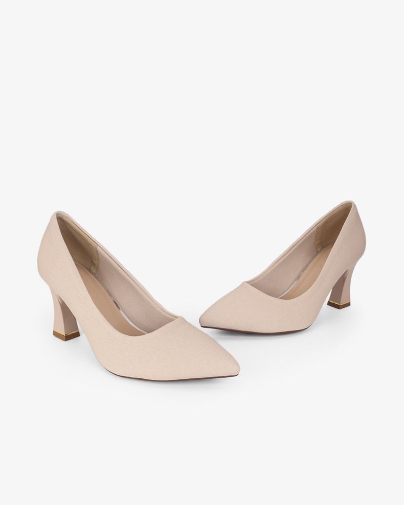 Giày Cao Gót Hạnh Dung Nhung Mềm HD0664BA