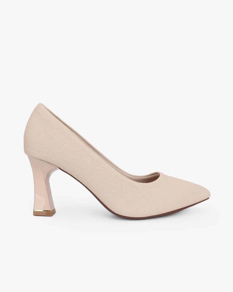 Giày Cao Gót Hạnh Dung Nhung Mềm HD0664BA